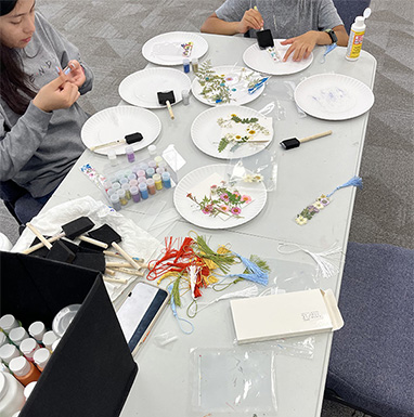 Petals and Pages Bookmark Activity Table